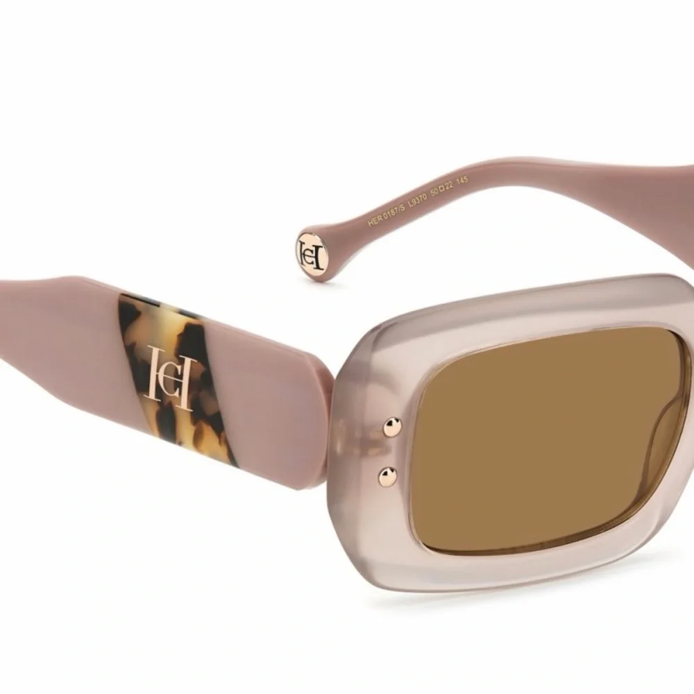 New, CAROLINA HERRERA Sunglasses HER0187/S L9370 Authentic